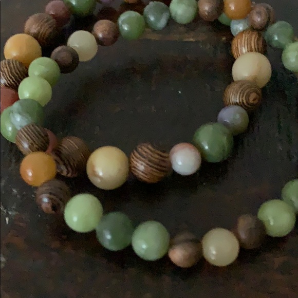 Semiprecious stone bracelets - Jade - Picture 2 of 2